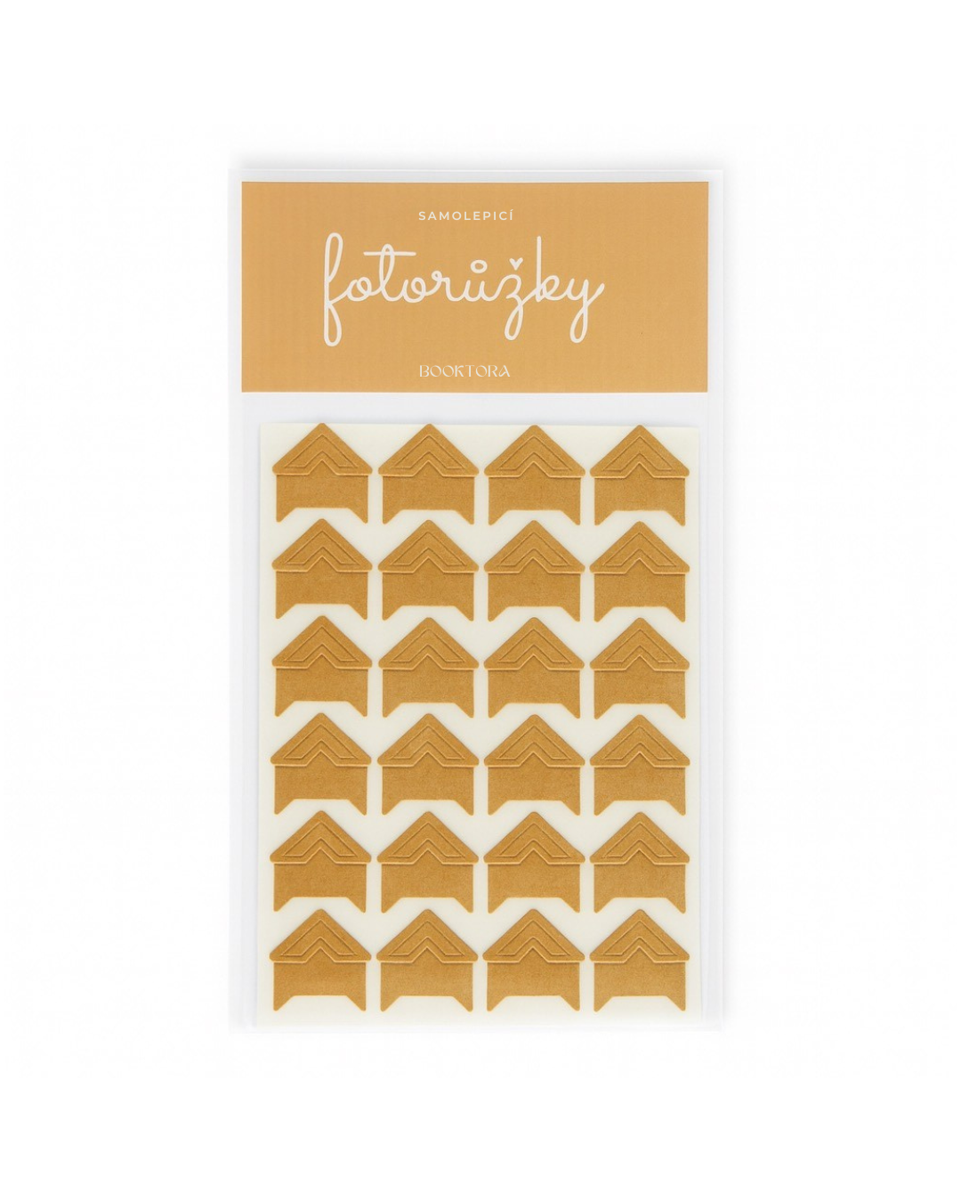 Samolepící fotorůžky - Hnědé