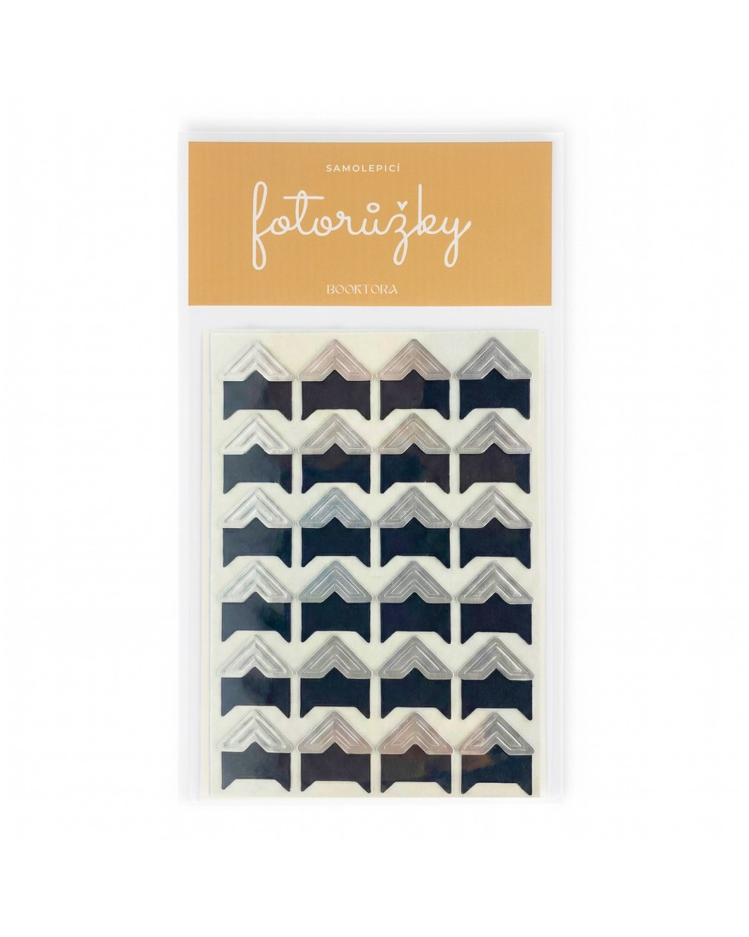 Samolepící fotorůžky - Stříbrné